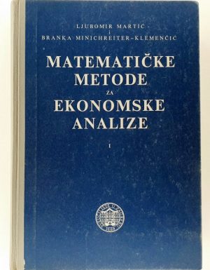 Matematičke metode za ekonomske analize