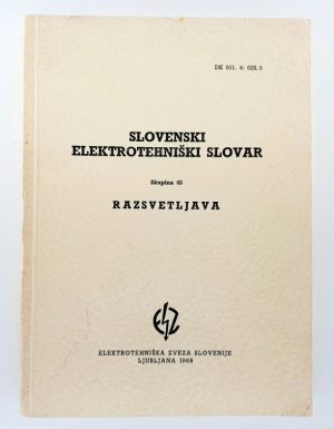 Slovenski elektrotehniški slovar : razsvetljava