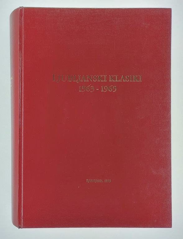 Ljubljanski klasiki 1563-1965