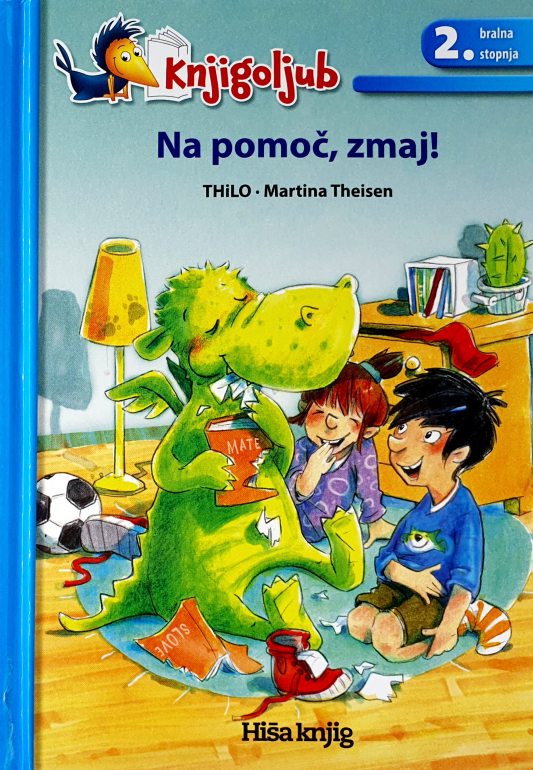 Na pomoč, zmaj! Knjigoljub. 2. bralna stopnja