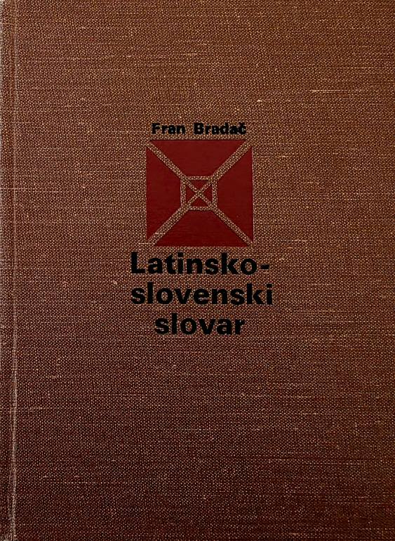 Latinsko – slovenski slovar